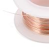 Round Copper Jewelry Wire CWIR-I002-0.4mm-RG-NR-2