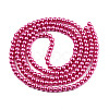 Baking Paint Glass Pearl Bead Strands HY-Q003-3mm-10-3