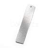 Non-Tarnish 201 Stainless Steel Textured Pendants LS-X-STAS-S055-30-2