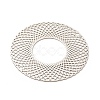 Rack Plating Brass Filigree Big Pendants KKC-K001-13P-3