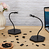 Adjustable Plastic Assembled Action Figure Display Holders with Hexagon Bases DIY-WH0043-157A-4