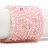 Natural Morganite Beads Strands G-O166-25-3mm-01-2
