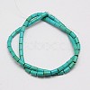 Synthetic Turquoise Beads Strands TURQ-G120-3x5mm-13-2