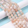 Natural Druzy Geode Agate Bead Strands G-K166-09-10mm-01-2