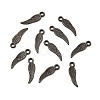Tibetan Style Alloy Wing Charms TIBEP-3344-B-RS-3