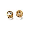 201 Stainless Steel Rhinestone Beads STAS-F318-02G-2