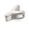 304 Stainless Steel Slide Charms STAS-B075-37P-Y-2