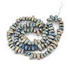 Electroplate Non-magnetic Synthetic Hematite Beads Strands G-T061-103H-2