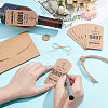 10Pcs Wanna Take A Shot At Being My Groomsmen Proposal Cards Bottle Tags AJEW-NB0006-71-3