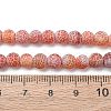 Natural Weathered Agate Beads Strands G-L534-08-6mm-3