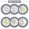 20Pcs Grey Cube Letter Silicone Beads 12x12x12mm Square Dice Alphabet Beads with 2mm Hole Spacer Loose Letter Beads for Bracelet Necklace Jewelry Making JX436N-7