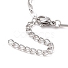 Non-Tarnish 304 Stainless Steel Cable Chain Bracelet for Men Women BJEW-E031-05F-P-3