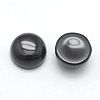 Natural Obsidian Cabochons X-G-E492-H-16-2