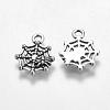 Halloween Jewelry Tibetan Style Alloy Pendants TIBEP-60606-AS-LF-3