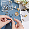 20Pcs 2 Styles Adjustable 304 Stainless Steel Finger Rings Components STAS-UN0057-19A-4