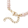 Natural Malaysia Jade & Pearl Beaded Bracelets for Women BJEW-JB13074-4