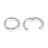 Non-Tarnish 201 Stainless Steel Clip-on Earrings EJEW-L256-04D-P-2