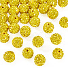 30Pcs Pave Disco Ball Beads RB-TA0001-27A-3