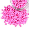 8/0 3mm Baking Paint Glass Seed Beads Loose Spacer Beads X-SEED-S002-K2-1