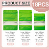18Pcs 3 Styles PE Resealable Bags with Window OPP-TAD0001-01C-4