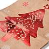 Christmas Theme Hot Stamping Rectangle Paper Bags CARB-F011-02A-4
