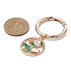 Alloy Enamel Shoe Charms HJEW-JM01094-4