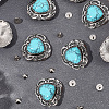 8 Bags Alloy Decorative Rivets BUTT-CP0001-21-3