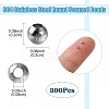 304 Stainless Steel Round Seamed Beads STAS-YW0001-84-2