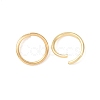 Brass Open Jump Rings KK-G604-08G-13-2