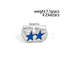 Alloy & Enamel Cuff Open Rings for Men FS-WGE7668-01-1