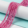 Cubic Zirconia Bead Strands ZIRC-C006-01B-01-2