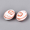 Handmade Porcelain Beads PORC-N012-14D-02-2