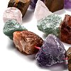 Rough Raw Natural Mixed Gemstone Beads Strands G-J390-B05-2