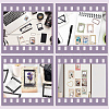 6 Sets 6 Styles Hollow Scrapbook Paper Pads SCRA-GF0001-07-7