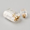 Natural Quartz Crystal Pendants G-H252-E07-3