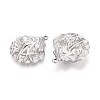 304 Stainless Steel Shell Shaped Pendants STAS-T067-28P-2