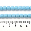 Opaque Glass Beads Strands GLAA-G112-03C-4