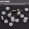120Pcs Comfort Silicone Earring Pads KY-SP0001-04-5