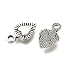 Tibetan Style Alloy Pendants FIND-D042-01A-AS-2