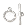 Brass Toggle Clasps KK-CBAFC6C-07D-P-2