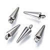 Non-Tarnish 201 Stainless Steel Pendants X-STAS-S117-002A-01-1