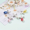 Imitation Pearl Acrylic Pendants PALLOY-JF00619-4