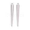 304 Stainless Steel Pendants STAS-T075-22E-P-1