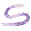 Cubic Zirconia Beads Strands ZIRC-P125-2x3mm-01-3