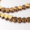 Electroplate Non-magnetic Synthetic Hematite Bead Strands G-F300-23C-03-1