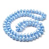 AB Color Plate Glass Beads Strands EGLA-P051-02A-B08-2
