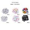 240Pcs 6 Style Opaque Acrylic European Beads OPDL-YW0001-01-2