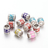 Enamel Alloy European Beads EA8640-1