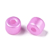 Baking Paint Pearlized Glass Seed Beads SEED-T008-03M-4