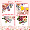 3 Sheets 3 Styles PVC Waterproof Decorative Stickers DIY-WH0404-040-5